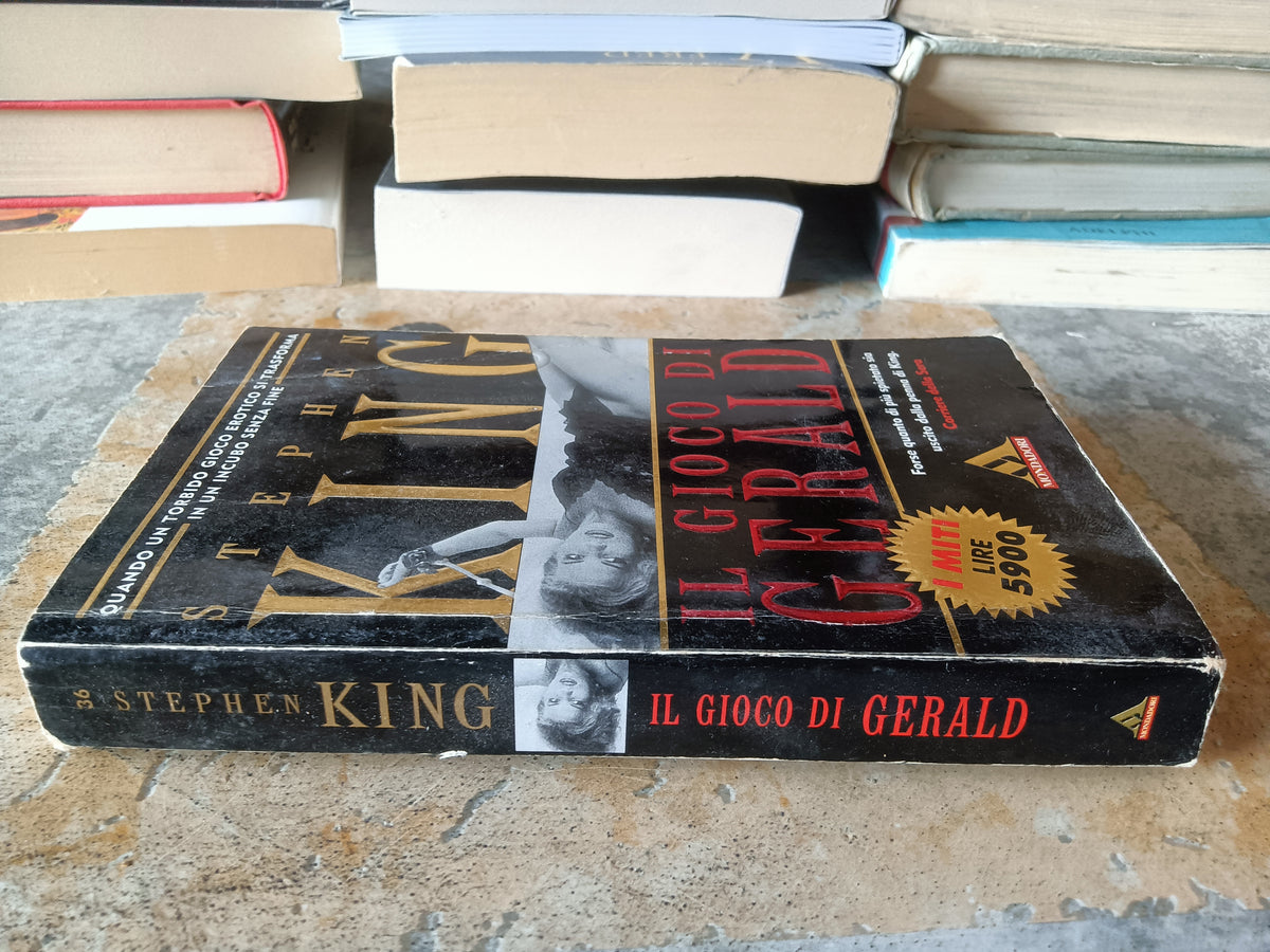 Il gioco di Gerald  Stephen King - Mondadori – Libreria Obli