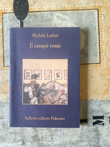 Il canapé rosso | Michèle Lesbre - Sellerio