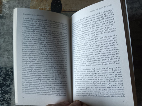 La cultura del nuovo capitalismo | Richard Sennet - Mulino