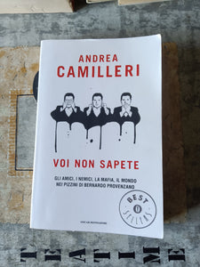 Voi non sapete. Gli amici, i nemici, la mafia, il mondo nei pizzini di Bernardo Provenzano | Andrea Camilleri - Mondadori