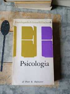 Psicologia | Peter R. Hofstatter - Feltrinelli