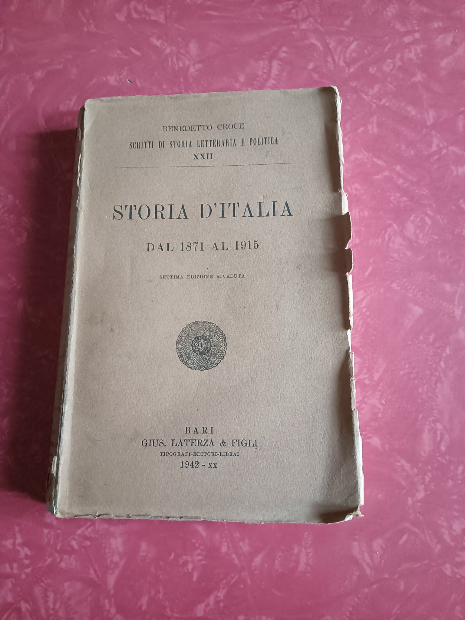 Storia d'Italia dal 1871 al 1915 - Benedetto Croce