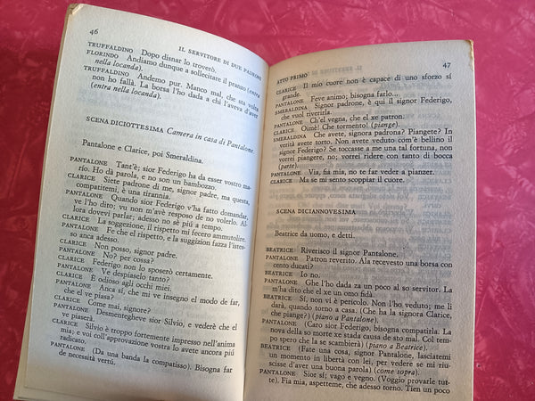 Il servitore di due padroni | Carlo Goldoni - Einaudi