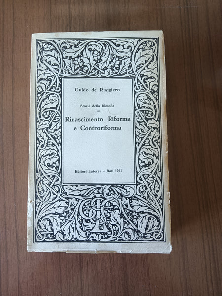 Rinascimento Riforma e Controriforma | Guido De Ruggiero - Laterza
