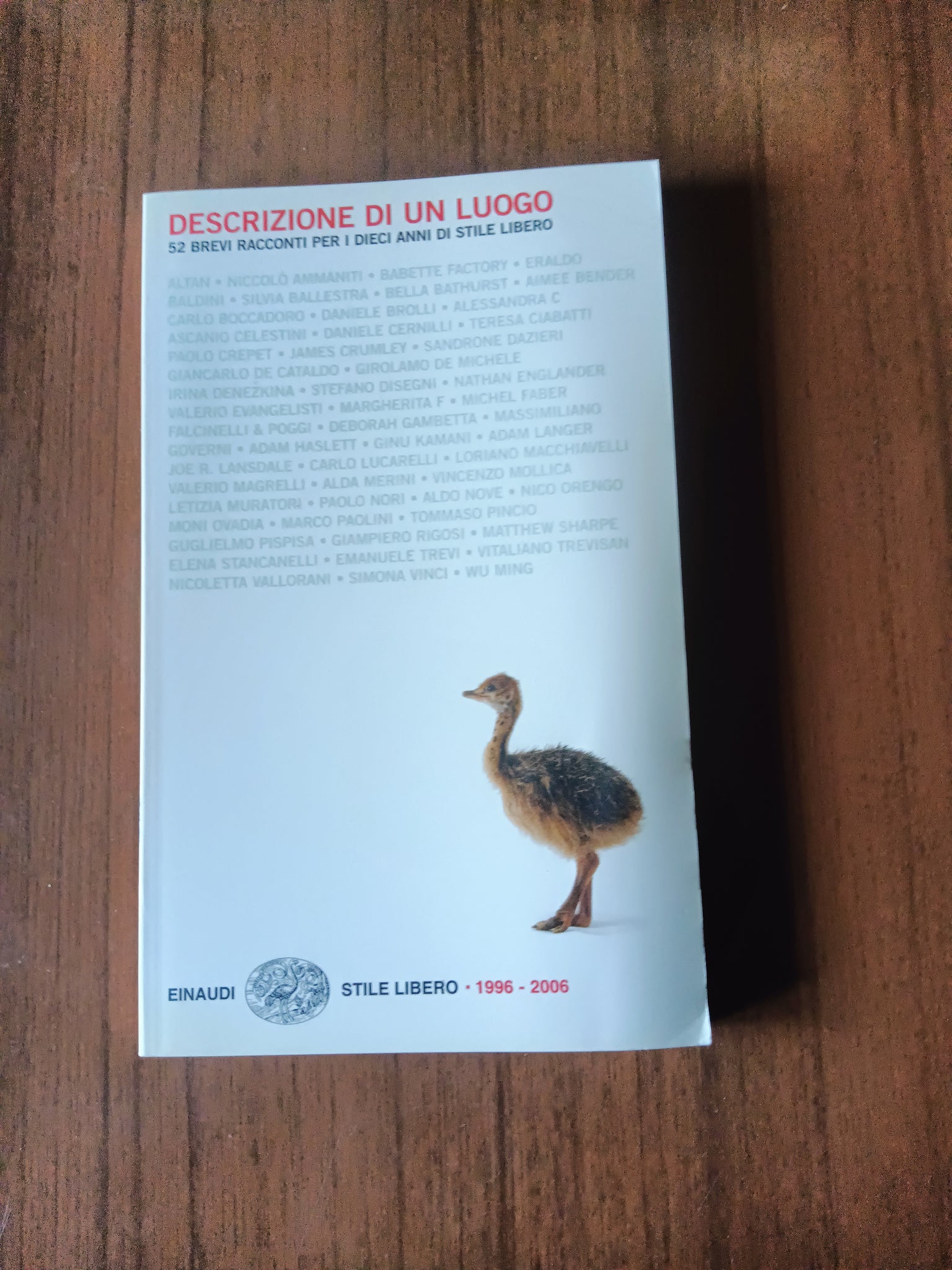 Descrizione di un luogo. 52 brevi racconti per i dieci anni di Stile Libero | Aa.Vv - Einaudi