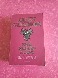 Papà respiro addio | Allen Ginsberg - Saggiatore