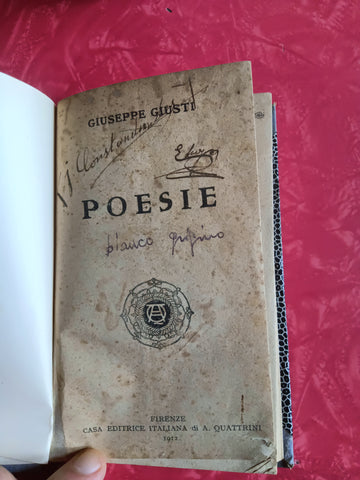 Poesie | Giuseppe Giusti