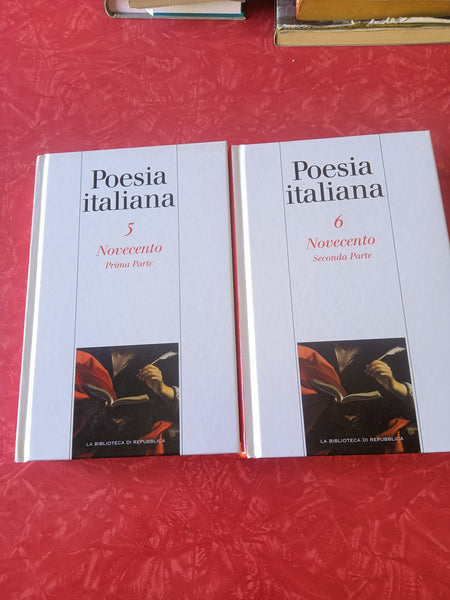 Poesia italiana 6 Novecento 2 Voll. | Aa.Vv