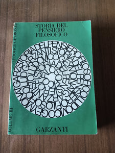 Storia del pensiero filosofico vol. III | Geymonat - Garzanti