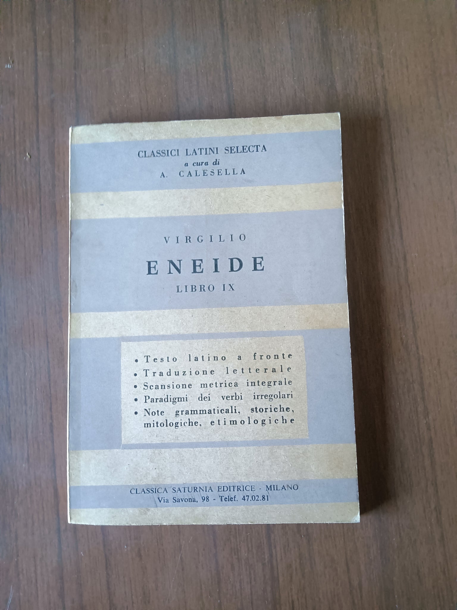 Eneide Libro IX | Virgilio