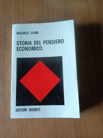 Storia del pensiero economico | Maurice Dobb - Editori Riuniti