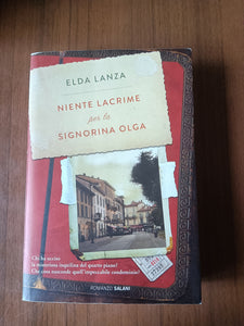 Niente lacrime per la signorina Olga | Elda Lanza - Salani