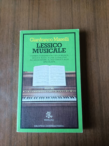 Lessico musicale | Gianfranco Maselli - Rizzoli