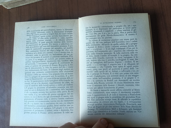 La rivoluzione Europea 1848-1849 | Luigi Salvatorelli - Rizzoli