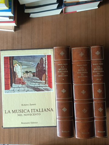 La musica italiana nel Novecento 3 Voll. | Roberto Zanetti