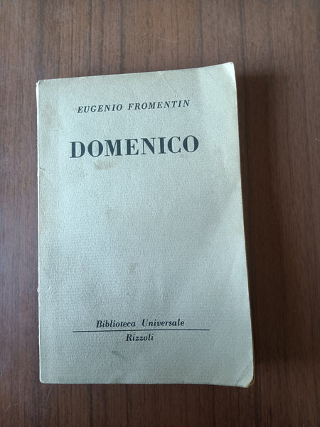 Domenico | Eugenio Fromentin - Rizzoli