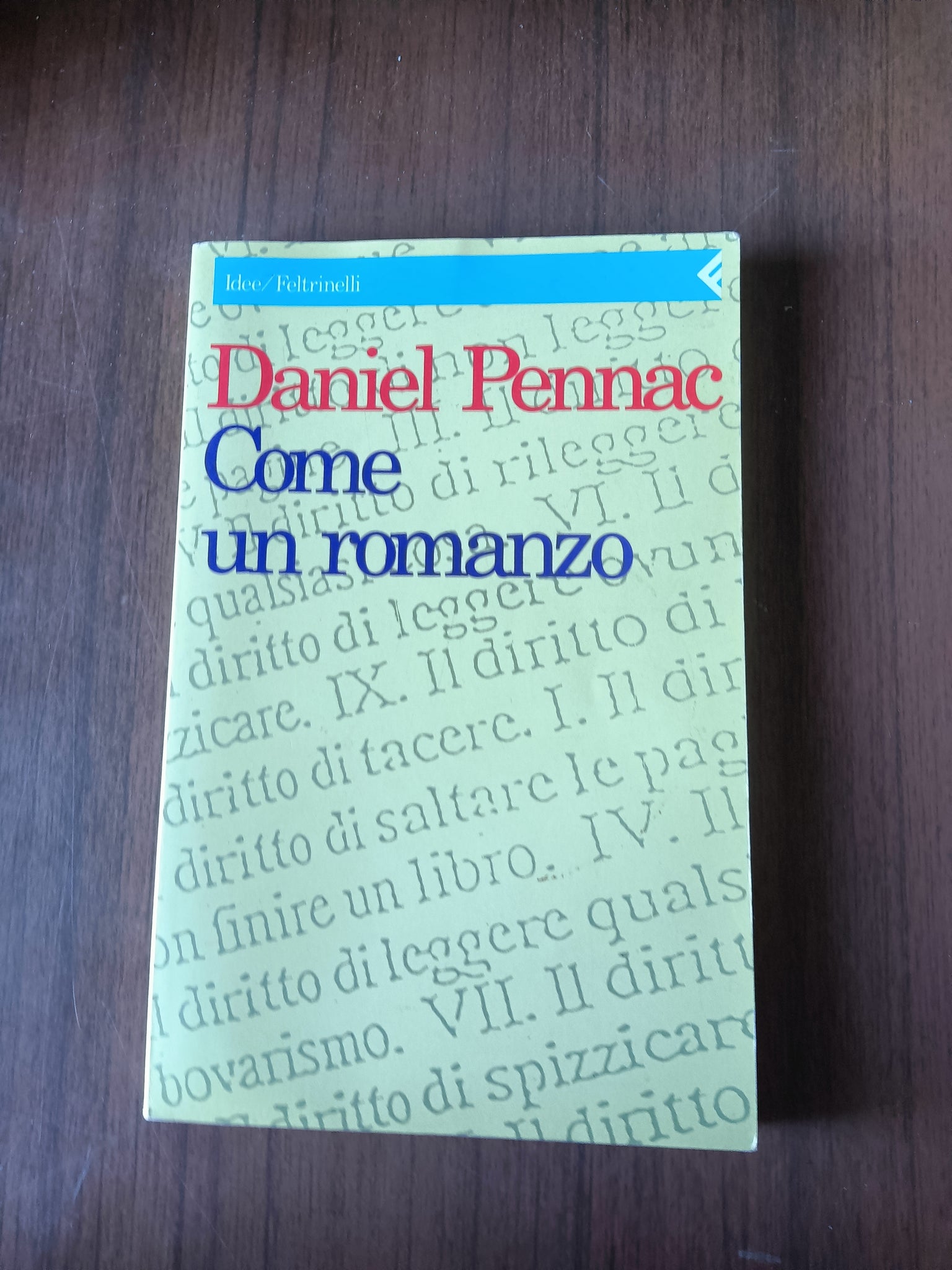 Come un romanzo | Daniel Pennac - Feltrinelli