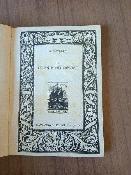 Il tenente dei lancieri | G. Rovetta