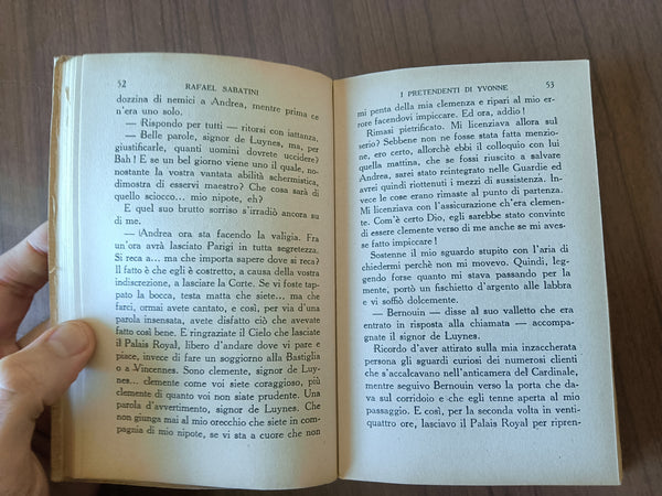 I pretendenti di Yvonne | Rafael Sabatini