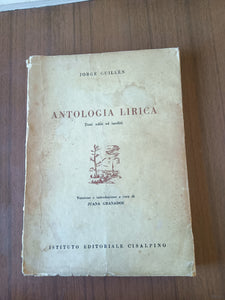 Antologia lirica | Jorge Guillen