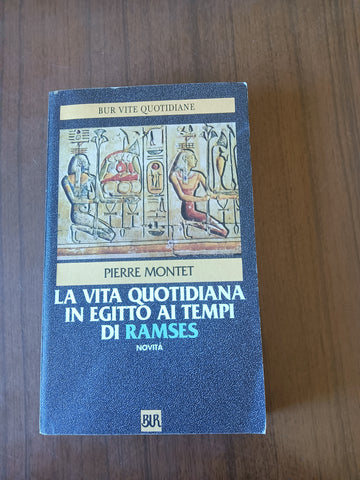 Vita quotidiana in Egitto ai tempi di Ramses | Pierre Montet - Rizzoli