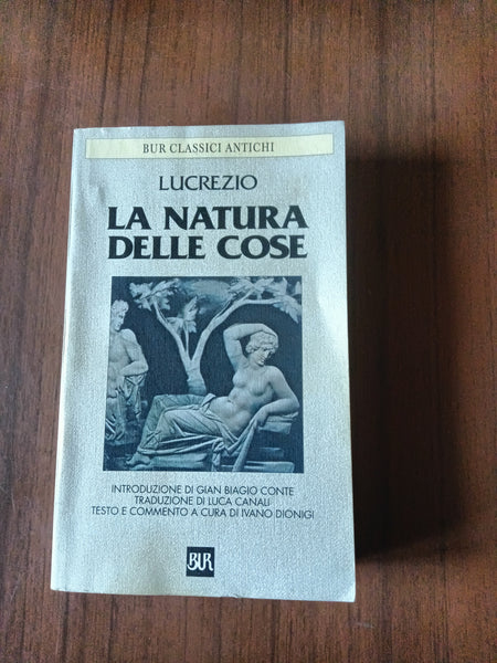 La natura delle cose | Lucrezio - Rizzoli