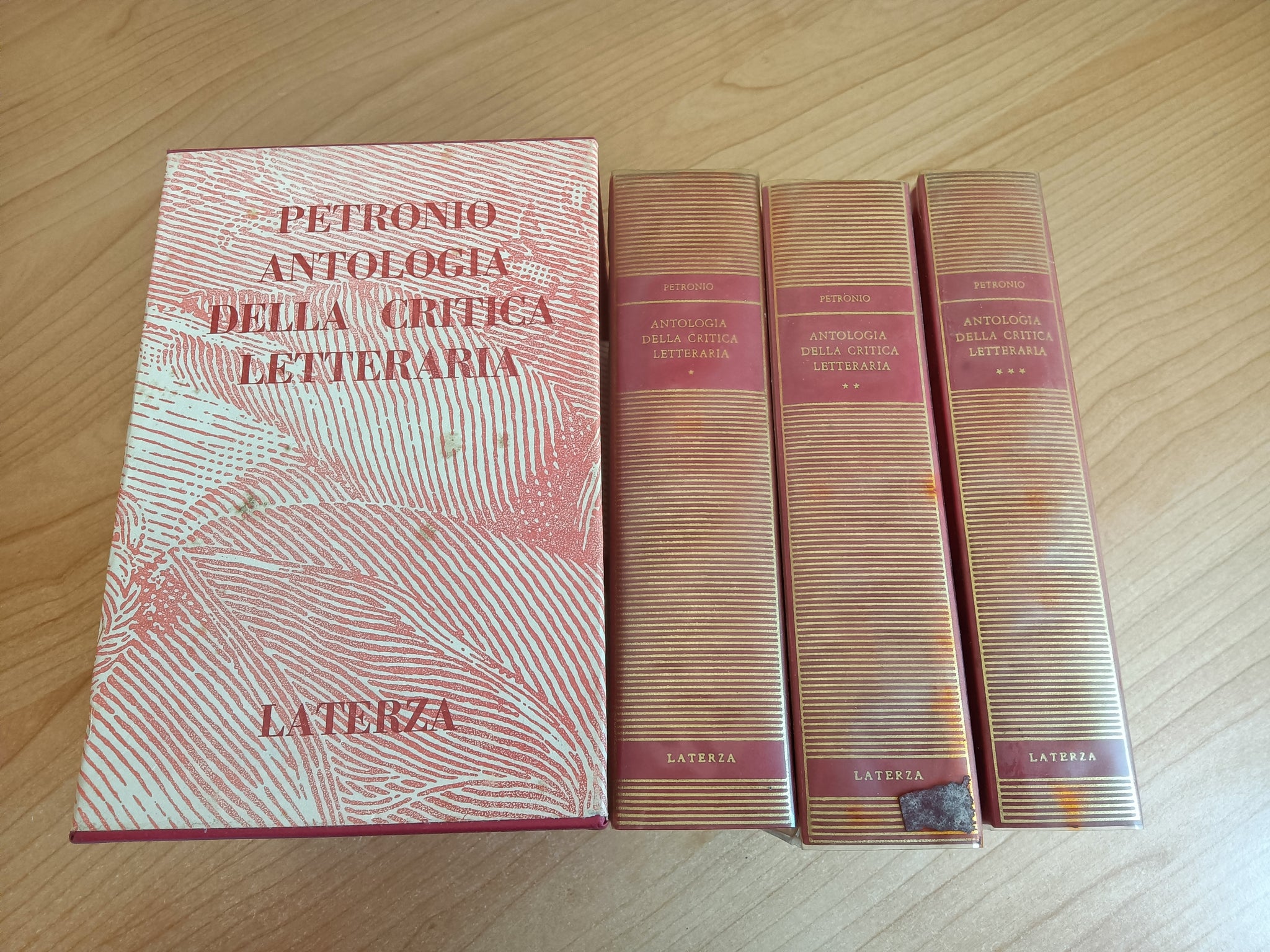 Antologia della critica letteraria 3 Voll. con cofanetto | Petronio - Laterza