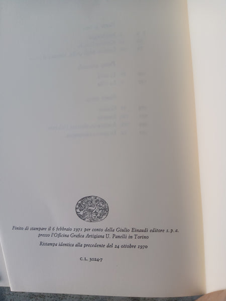 Paura e tristezza | Carlo Cassola - Einaudi