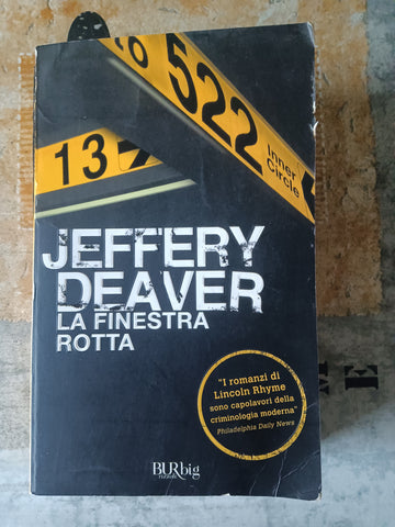 La finestra rotta | Jeffery Deaver - Rizzoli