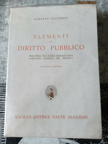 Elementi di Diritto Pubblico | Roberto Lucifredi