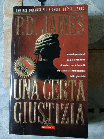 Una certa giustizia | P.D. James - Mondadori